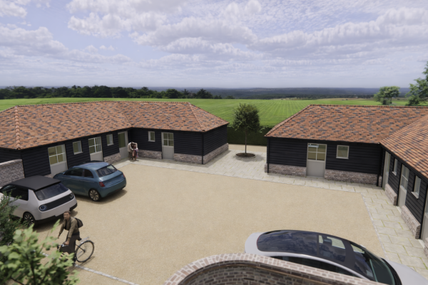 3, BUNGALOW FRONT 3 CGI - AI ENHANCED